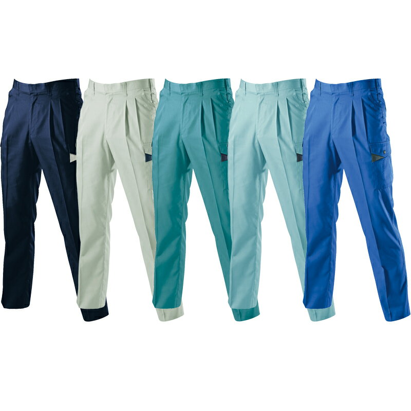 Rakuten - BURTLE バートル ツータックカーゴパンツ 6026 作業着 作業服 日本製 制電ケア ズボン メンズ