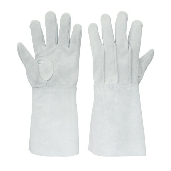 牛床革手袋 背縫い溶接5本指(外縫) 10双/袋 8701-7 作業用手袋 牛床皮手袋日光物産 NiKKO