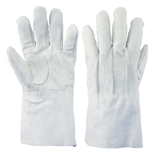 牛床革手袋 背縫中袖 100双/箱 8702-5 作業用手袋 牛床皮手袋 日光物産 NiKKO
