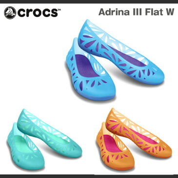 クロックス アドリナ3 フラット ウィメンズ レディース Crocs Adrina III Flat Womens