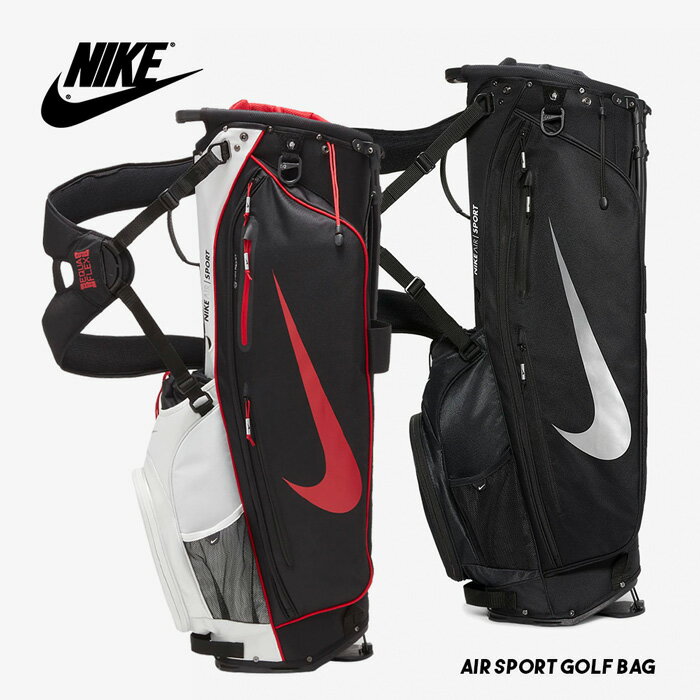 NIKE GOLF AIR SPORT GB メンズ エアスポーツ ツーショルダー ゴルフバッグ キャディバッグ スタンド付き 7分割