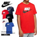 【送料無料】NIKE ナイキ キッズ ジュニア Tシャツ ボーイズ スウォッシュ 子供 SWHOOSH TEE BOYS FUTURA ICON T-SHIRT AR5252