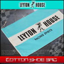 【30日はポイント5倍】LEYTON HOUSE レイトンハウス コットンシューズバッグ 巾着 シューズ 上履き 上履き入れ シューズ入れ　* レース サーキット