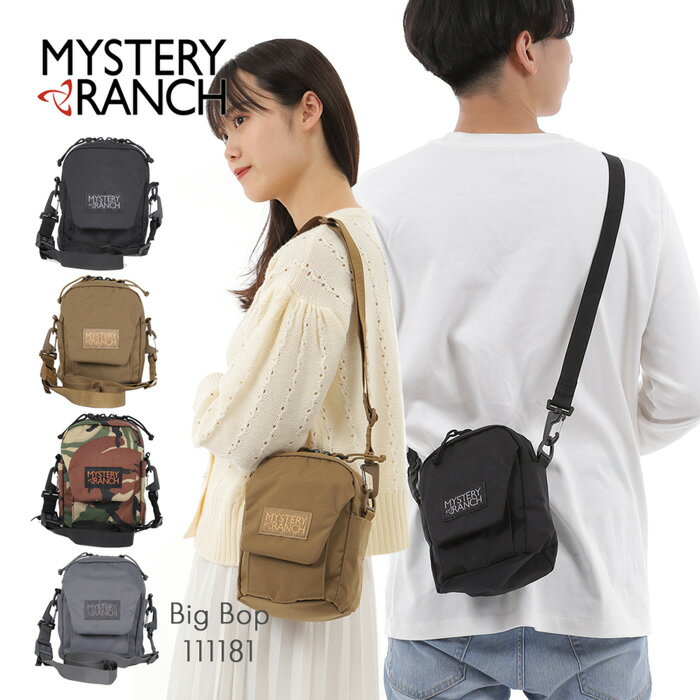 日常からアウトドアまで使える拡張性のある 3WAY ショルダーバッグ ミステリーランチ MYSTERY RANCH BigBop 111181 3.5L ビッグボップ メンズ レディース バッグ 小さ目 サコッシュ キャンプ ポシェット ベルトループ カラビナのサムネイル