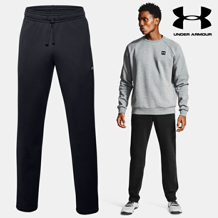 セール価格！新入荷 【 送料無料 】UNDER ARMOUR メンズ 紳士 男性 UAライバルフリース パンツ 1357129 001 ブラック 大きめ 起毛 保温 トレーニングウエア ルームウエア スウェットパンツ アンダーアーマー 人気 ブランド