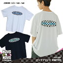 【 送料無料 】韓国ファッション ジュニア キッズ ビッグシルエット 子供 ナバナバ NAVANAVA 半袖TEE Tシャツ チェッカー ユニセックス 男子 女子 子供 バックプリント グラフィティ カジュアル ビックシルエット オーバーサイズ 韓流 ゆったり