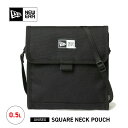 GWセール開催中!【 送料無料 】ニューエラ NEW ERA 0.5L ポーチ ミニ バッグ ネック かばん ユニセックス ブラック 黒 ストリート かっこいい...
