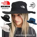 【スーパーSALE】ノースフェイス アウトドア 帽子 UVケア ハット UPF40 サファリハット ハイキング 登山 グレー ベージュ ブラック ホワイト ネイビー レディース メンズ ユニセックス