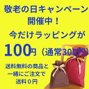 【送料無料※3980円以下のメール便商品のみ送料250円】敬老の日キャンペーン 今だけ100円!ご注文の商品にラッピングをして普通宅配便で発送【単品購入不可】