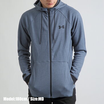 【送料無料】UNDER ARMOUR UNSTOPPABLE 2X KNIT FZ 1320722 メンズ 紳士 男性 アンダーアーマー アンストッパブル ダブルニットフルジップ パーカー