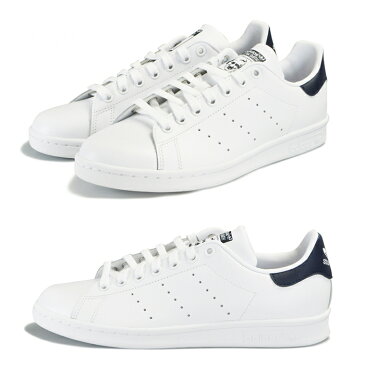 【送料無料】アディダス メンズ レディース スタンスミス スニーカー ホワイト ネイビー adidas STAN SMITH／靴 シューズ オリジナルス