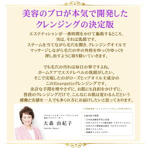 ★初回限定★\30分限定!衝撃の半額タイムセール/☆毛穴・角栓ケアまでおまかせクレンジング☆ミネラルオイル不使用ローズヒップオイル配合エナジェティッククレンジングオイル(150mL)Energetic【あす楽対応_関東】