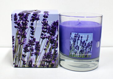 ＼最大50%OFF★16周年感謝祭開催中！／WAX LYRICAL ENGLISH LAVENDER CANDLE　アロマキャンドル