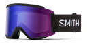 スミス スカッドエックスエル ブラック SMITH Squd XL Black ゴーグル スノーボード スキー スノボ ChromaPop クロマポップ