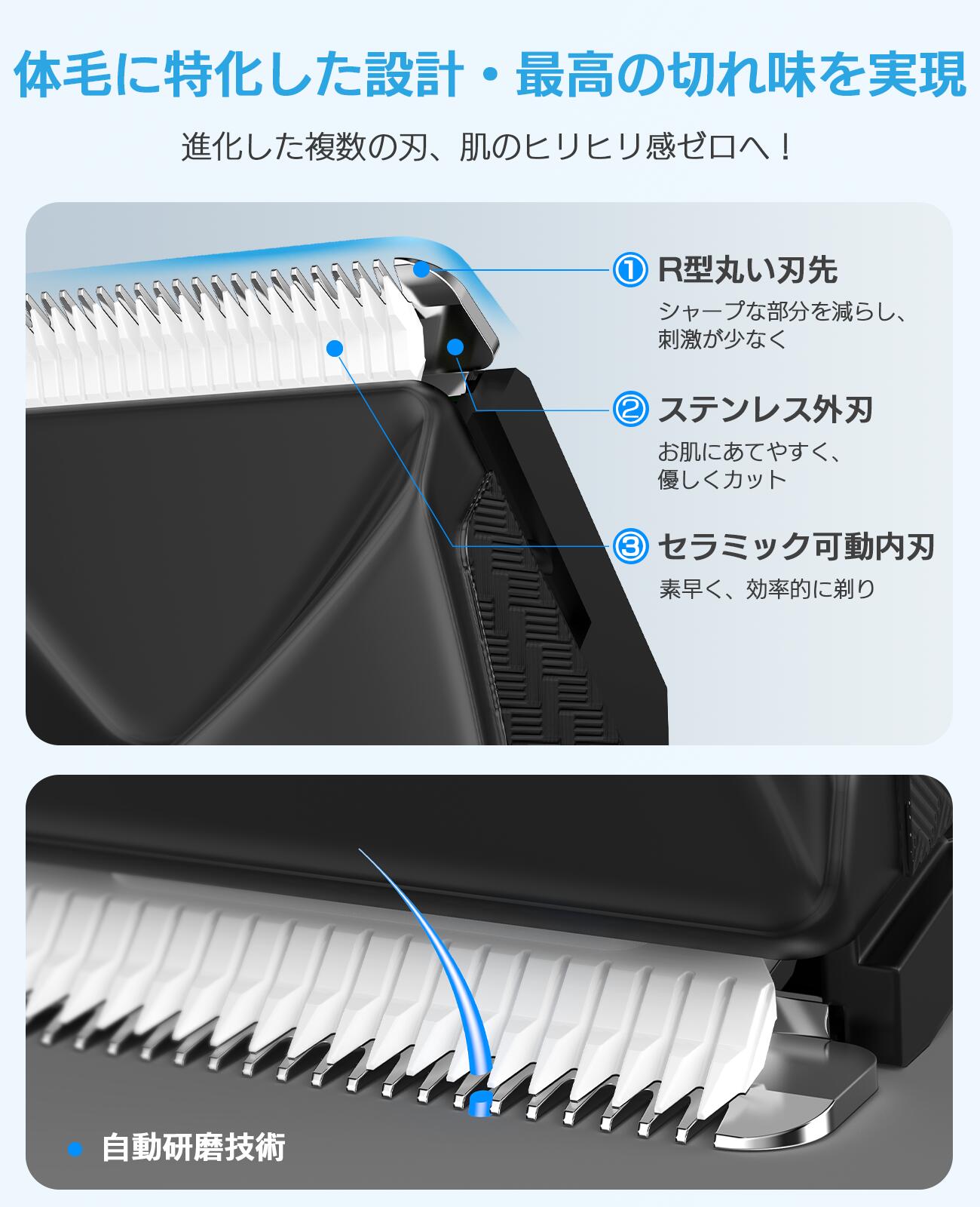 【P5★クーポンで2780円】バリカン 電動バリカン ボディシェーバー メンズシェーバ ...