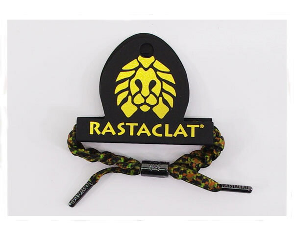 RASTACLAT ラスタクラット HIPHOP B系 ストリート系 ヒップホップ スケート ブレスレット レディース メンズ 【RC001CAMOGカモ】