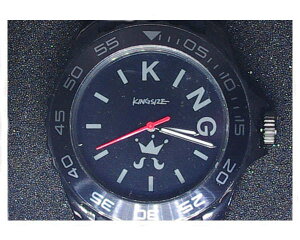 KINGSIZE キングサイズ HiGE LOGO WATCH ディウォッチとして使いたいスポーティーでカジュアルなフェイス 腕時計 ウオッチ メンズ 【KSAW17-G06 Hige】