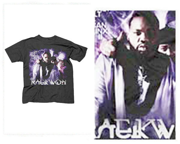 OFFICIAL LICENSE オフィシャル ライセンス 米 NY州 ブルックリン出身のヒップホップ アーティスト RAEKWON レイクウォン Tシャツ メンズ 【RK11 RAEKWON】