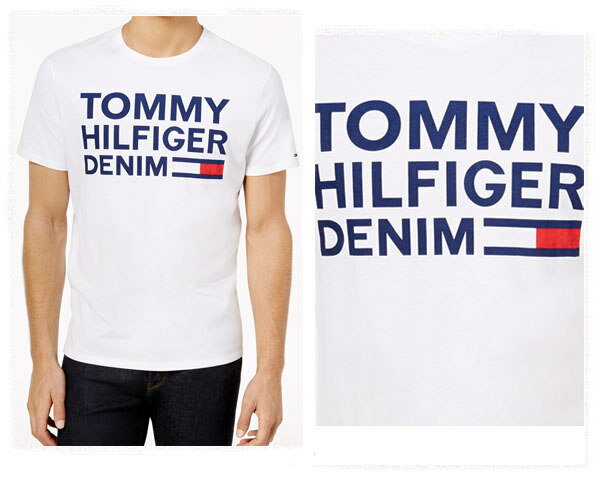 TOMMY HILFIGER トミーヒルフィガー Tommy Hilfiger Denim Graphic-Print T-Shirt Tシャツ メンズ 【Graphic】
