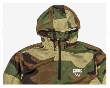 DGK ディージーケー Deployment Windbreaker Jacket フィラデルフィア発 スケボー ストリート ナイロンパーカー ウィンドブレーカー メンズ 【DG18FJ08 ウィンドB】