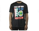 CROSS COLOURS クロスカラーズ Post Hip Hop Nation T-Shirt BRUNO MARS ブルーノ・マーズ着用ブランド Tシャツ メンズ 