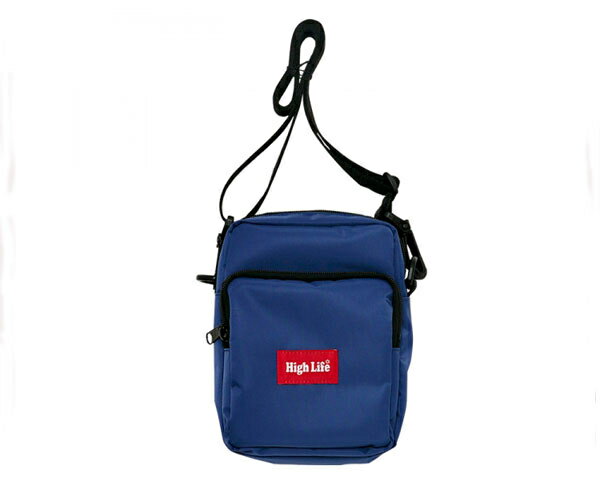 HIGH LIFE ハイライフ Shoulder Pouch Bag - Navy - ショルダーバッグ メンズ 【M-SS19 BA01 PUC】