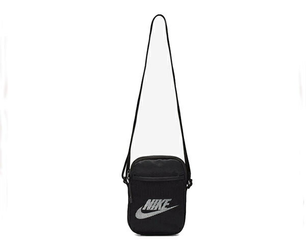 NIKE ナイキ Heritage DURABLE STORAGE FOR SMALL ITEMS ブラック/ホワイトのカラー ショルダーバッグ メンズ 【BA5871 010 ホワイト】