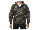 PRO CLUB プロクラブ Heavyweight Full Zip Fleece Hoodie 厚みのあるヘビーウェイ フル ジップ スウェットパーカー メンズ 【HEAVY GREEN CAMO 143】