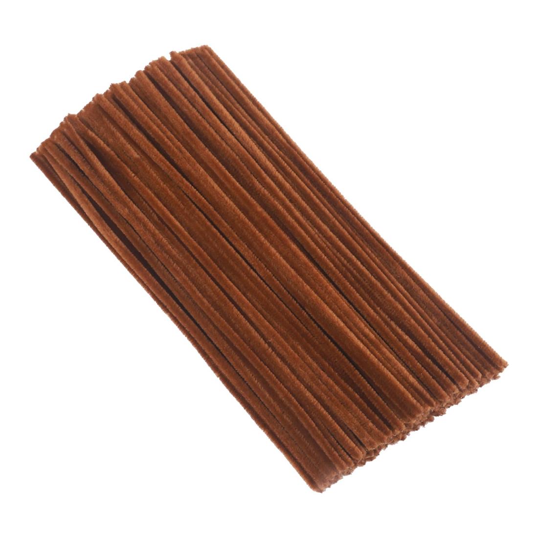 手芸モール モールドール 工作モール 1単色 6mm 約100本 モフモフモール 骨格モール ワイヤーアート カラーモール 学校 教育 愛好家向け ハンドメイド...