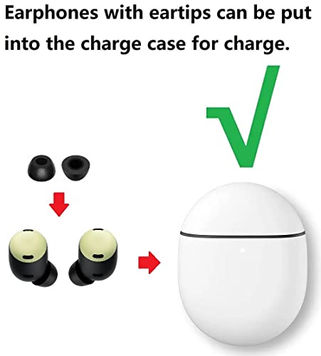 A-Pcas イヤーピース google Pixel Buds Pro 用 Pixel Buds Pro イヤホン用 ポリウレタンフォーム素材 ノイズキャンセル低反発イヤーピース 3ペアセット 【S/M/L 3サイズ】 【Pixel Buds Pro】 ブラック ps-direct-10001438 PS-Direct サンプル画像3