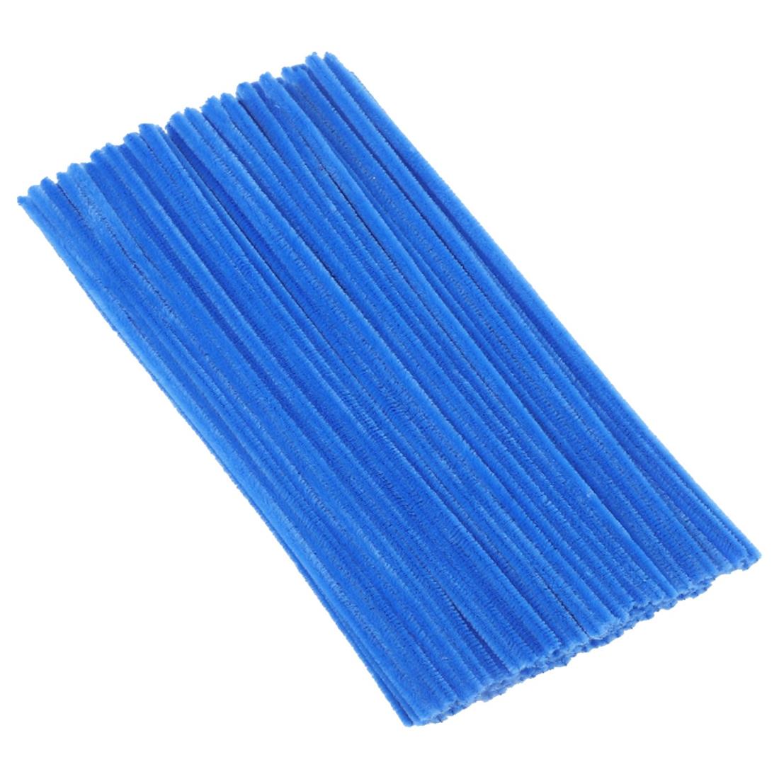 手芸モール モールドール 工作モール 1単色 6mm 約100本 モフモフモール 骨格モール ワイヤーアート カラーモール 学校 教育 愛好家向け ハンドメイド...