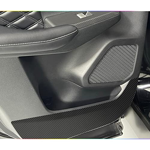 SKTU 三菱 アウトランダーphev gn0w 車用ドアパネル アウトランダーphev 新型 ドアキックガード ドアトリムカバー ナノ材質 傷消し キズ防止 汚れ防止 装着簡単 アウトランダー gn0w保護フィルム 最新設計 保護用テープ ガーニッシュ カスタムタイプ 4枚セット