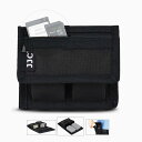 JJC バッテリーケース ポーチ SD/XQD/CF カード収納バッグ Sony NP-FW50 NP-F550 NP-FZ100 Canon LP-E6 LP-E8 LP-E10 LP-E12 LP-E17 Nikon EN-EL14 EN-EL15 Fuji NP-W126 単3電池 単4電池 18650 バッテリー に対応