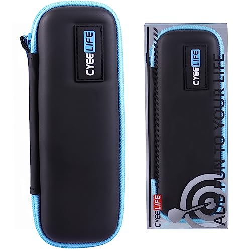 CyeeLife ダーツケース 収納 PU Dart Carrying Case(ダーツ3本用),ブラック