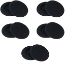 【TSUCIA】ヘッドホン交換用イヤーパッド直径50mm 10個セット