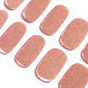 DANNI&TONI ジェルネイルシール ワンカラー 偏光 オレンジピンク ネイルシール 硬化タイプ ネイルシール硬化 ジェルネイルシール オフィス ジェルネイル ネイル シール 貼るネイル 貼るジェルネイル 長持ち ツール付き 28シールネイル (Ever Glow)