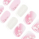 DANNI & TONI ジェルネイルシール さくら マグネット マグネット 硬化ネイルシール ネイル ジェルネイル カラー ネイルシール ジェルネイルシール 2週間長持ち 無臭 防水 SGS認定 ジェルネイルシール 硬化タイプ アレルギー軽減 30シール(桜舞い)
