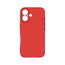 iPhone 16 ケース 指紋防止 スマホケース iPhone16 ケース TPU シリコンケース 軽量 薄型 衝撃吸収 アイフォン 16 カバー PinLiSheng(赤, iPhone 16)
