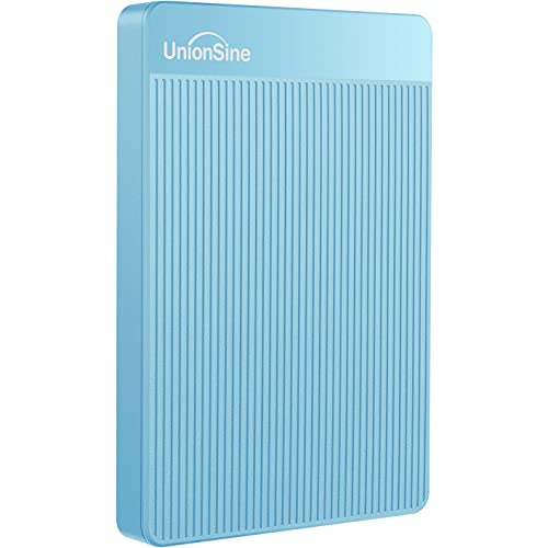 UnionSine 超薄型外付けHDD ポータブルハードディスク 500GB 2.5インチ USB3.0に対応 PC/Mac/PS4/XBox..