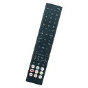 PerFascin 代用リモコン 音声リモコン fits for ERF3A46 テレビ Hisense 43E7H 50E7H 55E7H 65E7H