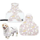 GIIPET-犬用レインコート 2WAYペット用レインコート 犬 猫 完全防水 速乾 犬ドッグカッパ ポンチョ 梅雨対策 透明帽子付き 着脱簡単 防水 防雪 防風 通気 軽量 マジックテープ サイズ調節可能 小型犬 中型犬 大型犬 (ピンク, 8XL(30-45KG))(4)