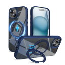 【定点360度回転スタンド】KWATUNG iphone 15 用 ケース MagSafe対応 ワイヤ レス充電 いphone15用 ケース magsafe対応 リング マグネット搭載 アイホン15用ケース 耐衝撃 米軍MIL規格 アイフォン15用 ケース 全面保護 多機能スタンド 隠し収納式 縦横両対応 携帯ケース ipho