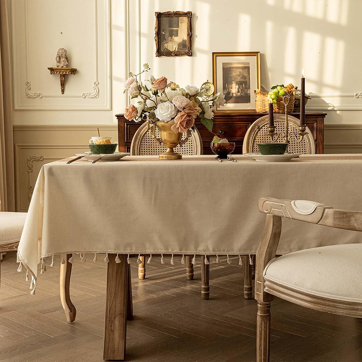 SXYITE�ơ��֥륯���� ���� �̲� table cloth Ĺ���� ̵�� �ɿ� ���� �����ɻ� ������� ���� ���ơ��֥륯���� �ե���դ� ���ߤ� ������ ���� ���� ���٥�� �����˥� �ơ��֥륯����