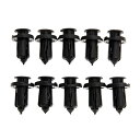 PS-Directで買える「10個入り スバルに適合する バンパー クリップ トリム ファスナー プラスチック リベット インプレッサに適合する レガシィに適合する フォレスターに適合する」の画像です。価格は1,150円になります。