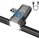 TattiOut 自転車 ライト 小型 強力 1000LM 3000mAh 充電式 type-c 防水IP65 自転車ライト 明るい usb-c 後付け LED...