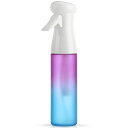 Segbeauty 霧吹き 超微粒 0.3mmミスト霧吹き スプレーボトル アルコ ール対応 噴霧器 消毒用 爬虫類 観葉植物 園芸用 化粧水詰め替えボトル 美髪師用 洗車用(300ML 最新型 パープルと青)