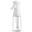 Segbeauty 霧吹き 超微粒 0.3mmミスト霧吹き スプレーボトル ア ルコール対応 噴霧器 消毒用 爬虫類 観葉植物 園芸用 化粧水詰め替えボトル 美髪師用 洗車用 (200ml 最新型 透明)