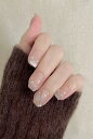 BIBII Nails手作り ネイルチップ 付け爪 3D爪 短め 花柄 春夏 韓国 人気 ショート10枚入 キャットアイ マグネット 100% handmade...
