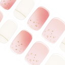 DANNI&TONI ジェルネイルシール ジェルネイルシール 硬化タイプ ネイルシール 硬化タイプ 爪補強保護 防水2週間 長持ち SGS認定済み アレルギー軽減ネイル (春香)