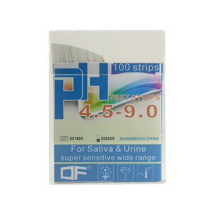 CHENLONB pH試験紙 pH4.5-9.0 水の酸性とアルカリ性の検査 酸性判定 唾液のpH検査 食品 水 ペーハー試験紙 100ストリップ /ボックス